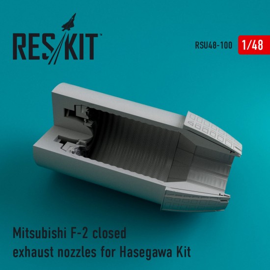 1/48 Mitsubishi F-2 Closed Exhaust Nozzles for Hasegawa kits
