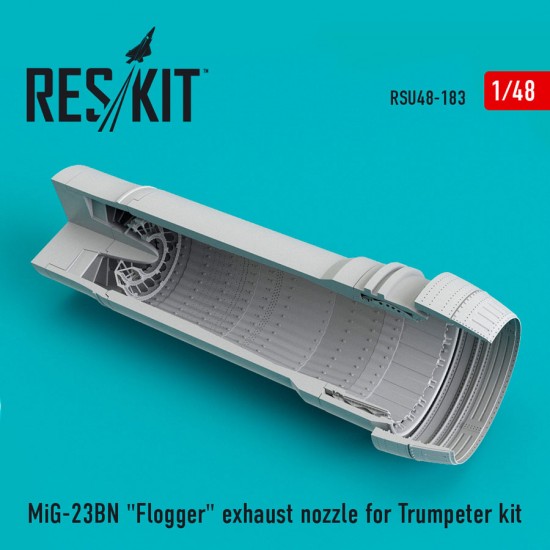 1/48 Mikoyan-Gurevich MIG-23 BN Flogger Exhaust Nozzle for Trumpeter Kit