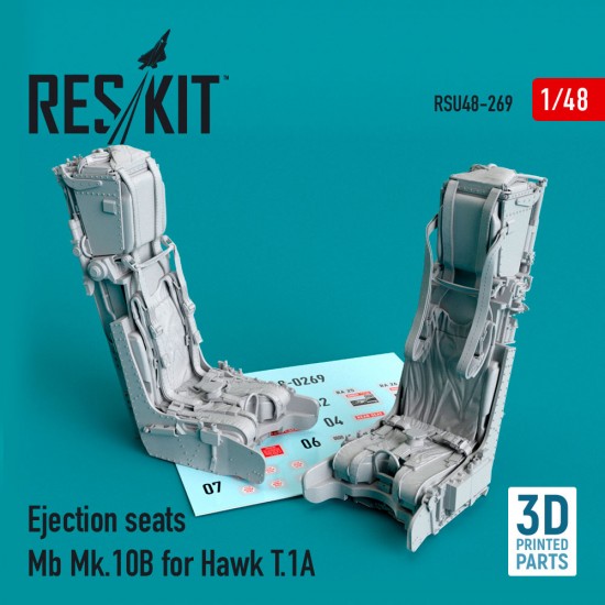 1/48 Ejection Seats Mb Mk.10B for Hawk T.1A (3D Printing)