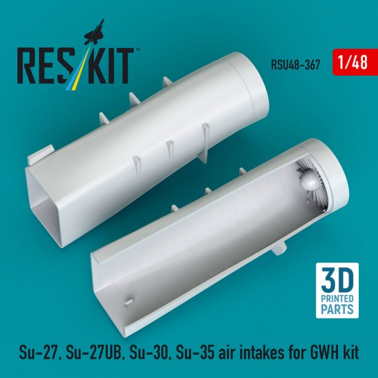 1/48 Su-27/Su-27UB 30 35 Air Intakes for Great Wall Hobby Kit