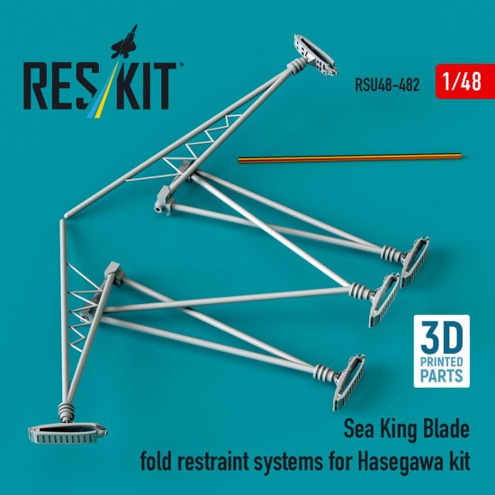 1/48 Sea King Blade Fold Restraint Systems for Hasegawa Kit