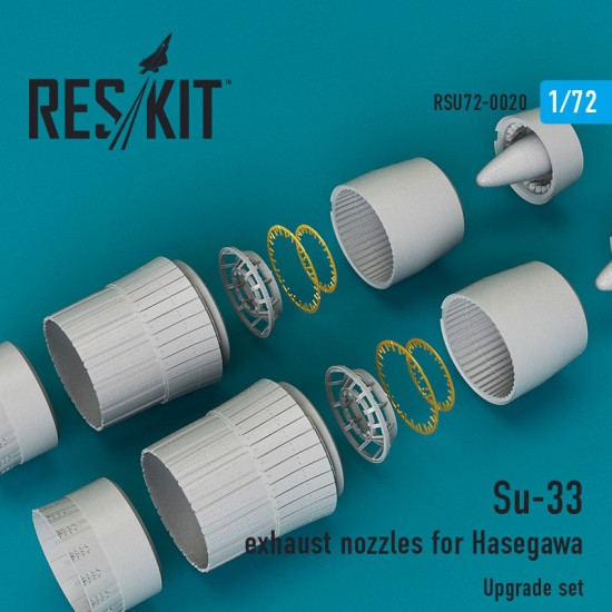 1/72 Sukhoi Su-33 Exhaust Nozzles for Hasegawa kits