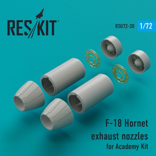 1/72 F-18 Hornet Exhaust Nozzles for Academy kits