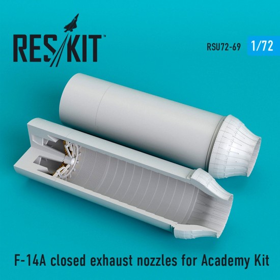 1/72 Grumman F-14A Tomcat Closed Exhaust Nozzles for Academy Kit