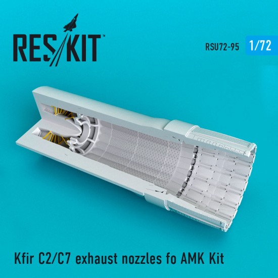 1/72 IAI Kfir (C2/C7) Exhaust Nozzles for AMK Kit