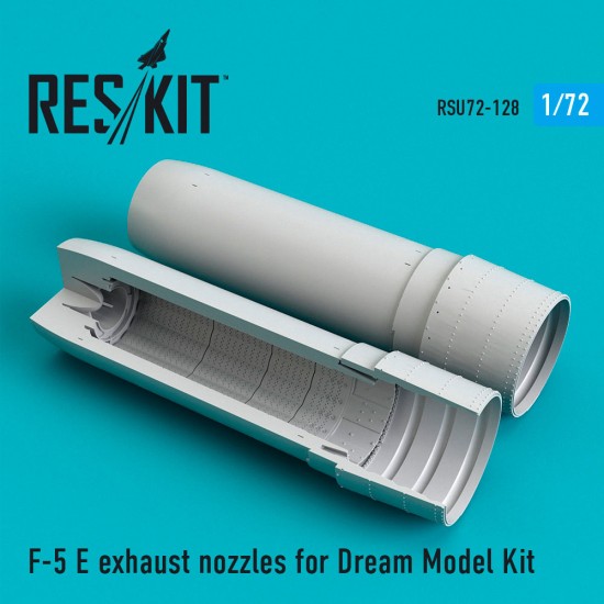 1/72 Northrop F-5 E Exhaust Nozzles for Dream Model