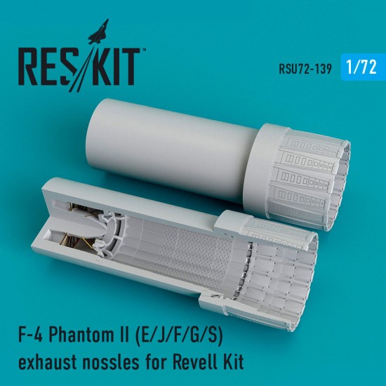 1/72 F-4 Phantom II (E/J/F/G/S) Exhaust Nossles for Revell Kit