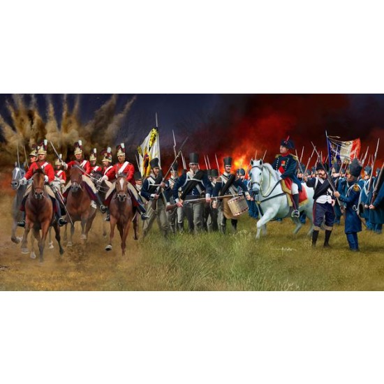 1/72 Battle of Waterloo 1815 [200th Anniversary] (107 Figures)