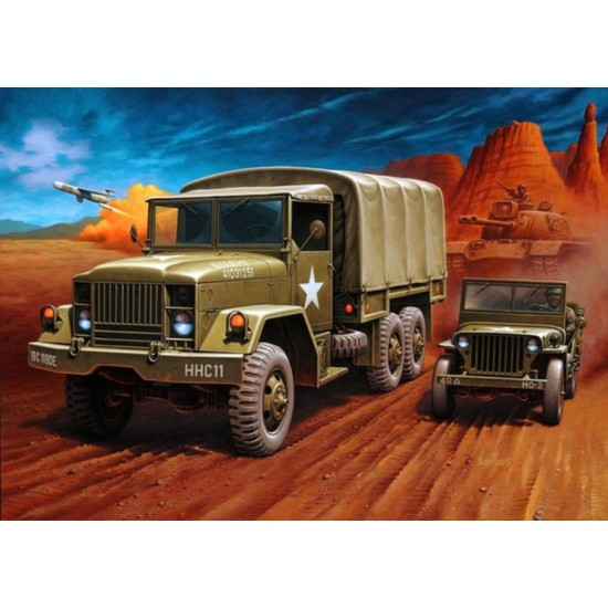 1/35 M34 Tactical Truck and Off-Road Vehicle 
