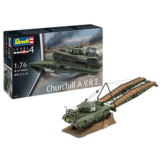 1/76 Churchill A.V.R.E. (Armoured Vehicle Royal Engineers)
