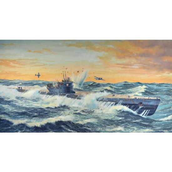 1/72 German Submarine TYPE IX C (U505 late) (RV 05114) BNA Model World