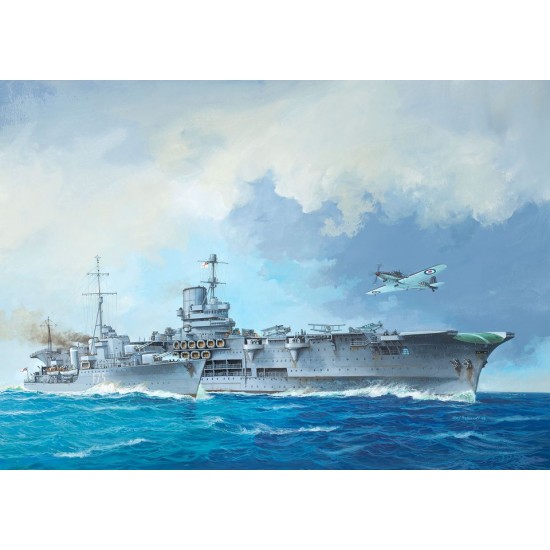 1/720 HMS Ark Royal and Tribal Class Destroyer