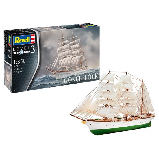 1/350 German Training Ship Gorch Fock