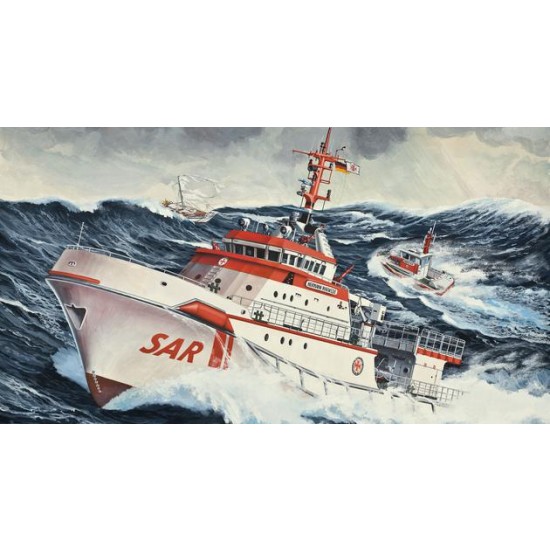 Revell 05812 Maquette DGzRS Hermann Marwede 1:200 - Bateau De Sauvetage Maritime Allemand