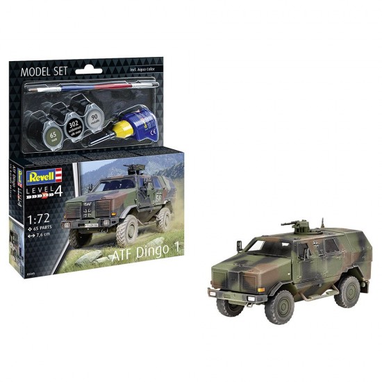 1/72 ATF Dingo 1 Model Set (kit, glue, brush, paints)