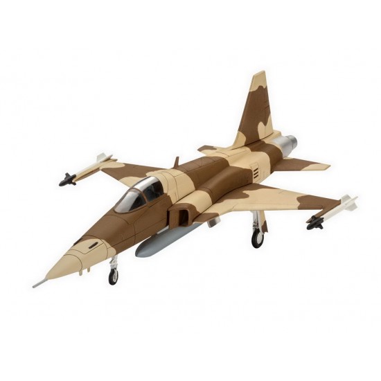 1/144 F-5E Tiger II Gift Model Set (kit, paints, cement & brush)