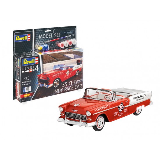 1/25 "55 Chevy" Indy Pace Car Model Set