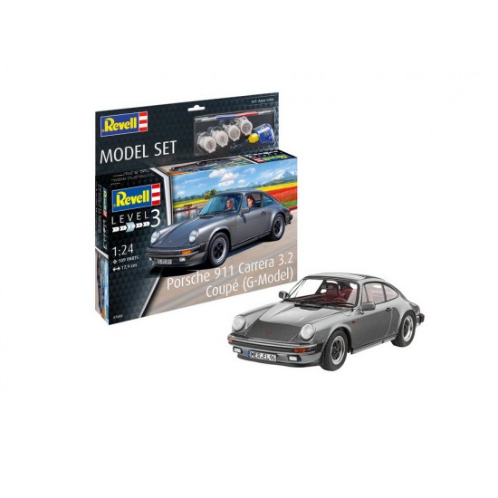 1/24 Porsche 911 Carrera 3.2 Coupe (G-Model) Model Set (kit & paints)