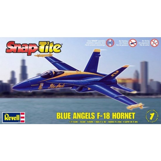 1/72 (Snap-Tite) Blue Angels F-18 Hornet