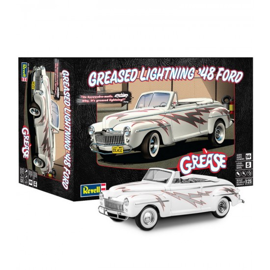 1/25 Ford Convertible Greased Lightning 1948 Revell-Monogram 1/25 Ford Convertible Greased Lightning 1948 Revell-Monogram