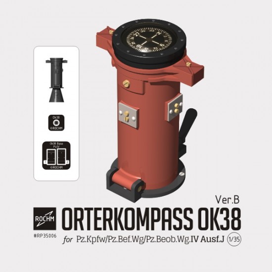 1/35 Orterkompass OK 38 Ver.B for PzKpfw/Pz.Bef.Wg/Pz.Beob.Wg.IV Ausf.J
