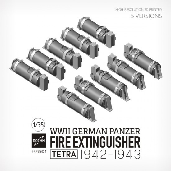 1/35 WWII German Fire Extinguisher 1942-1943