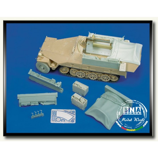 1/35 SdKfz.251/7 Ausf D Conversion Set Vol.2 for Tamiya/AFV Club kits