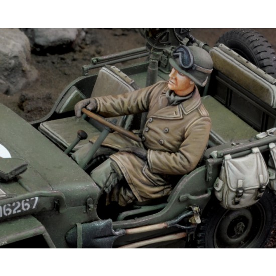 1/35 Resin WWII US Jeep Driver Infantry (1 figure)