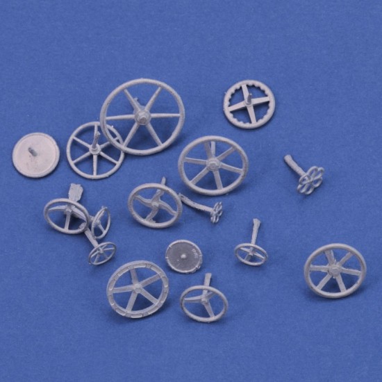 1/48, 1/35, 1/32 Handwheels Set