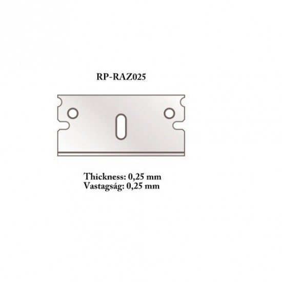 Razor Blade 0.25mm (5pcs) for Mitre Cutter (#RP-CUTR)