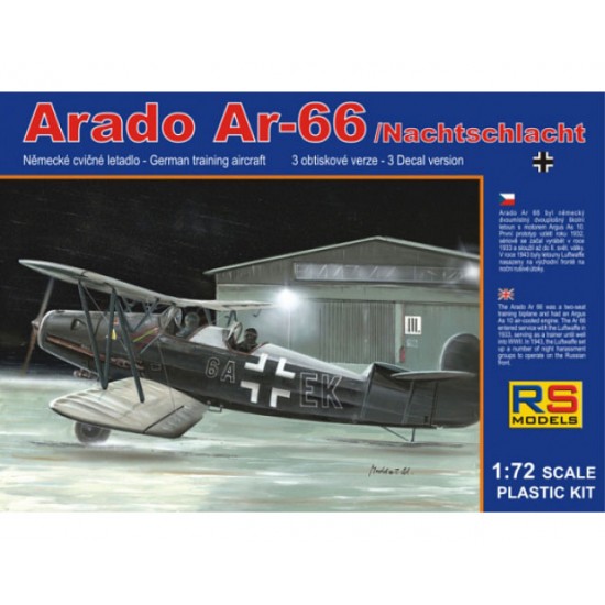 1/72 Luftwaffe Arado 66 Nachschlacht