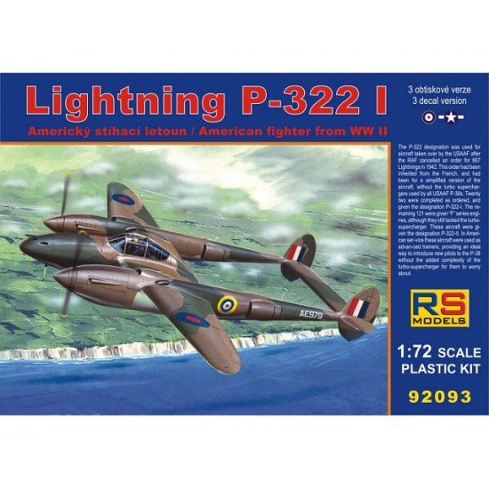 1/72 British/US Lighting P-322 I  