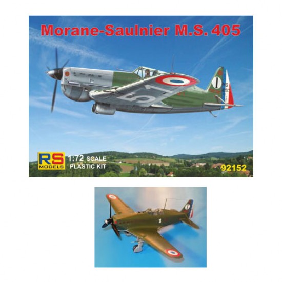 1/72 Morane Saulnier MS.405 (#RS-92152) - BNA Model World