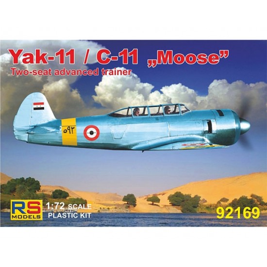 1/72 Egypt/USSR/Bulgarian/North Korean Yak-11 / C-11 "Moose"