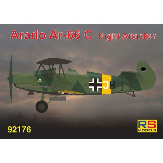 1/72 Luftwaffe Arado 66 C Night Attacker