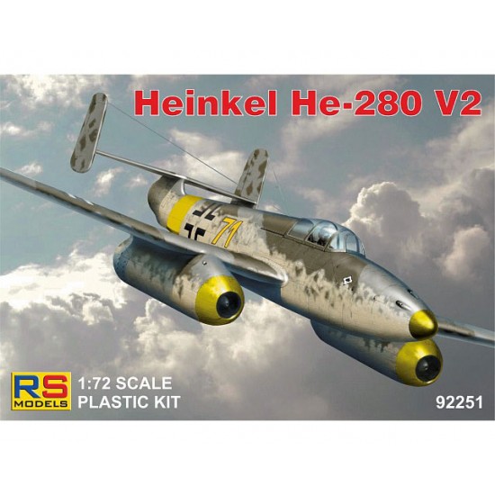1/72 Luftwaffe Heinkel He-280 Juma 004