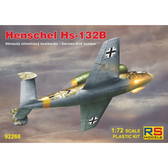 1/72 German Henschel Hs-132B Dive Bomber & Interceptor
