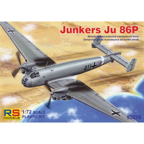 1/72 German Junkers Ju 86 P Reconnaissance and Bomber