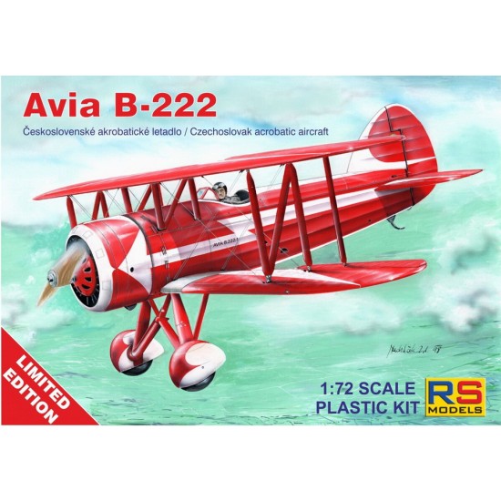 1/72 Czechoslovak Avia B-222 Acrobatic Aircraft