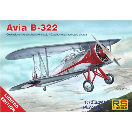 1/72 Czechoslovak Avia B-322 Acrobatic Aircraft