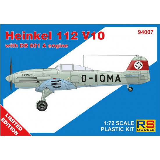 1/72 Heinkel 112 V10 with DB 601 A Engine