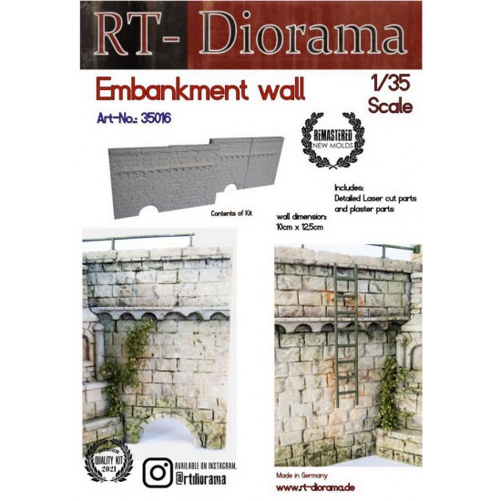 1/35 Embankment Wall