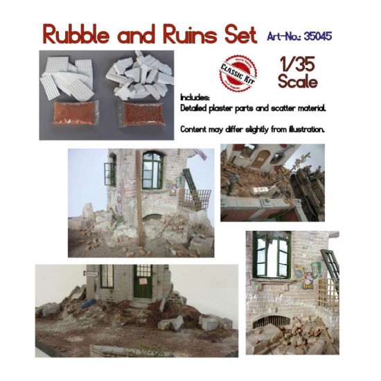 1/35 Rubble and Ruins Set