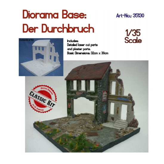 1/35 Diorama Base: The Breakthrough