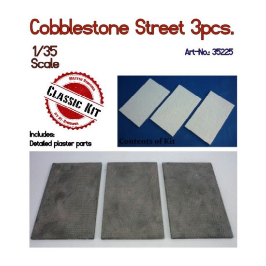 1/35 Cobblestone Street (3pcs)