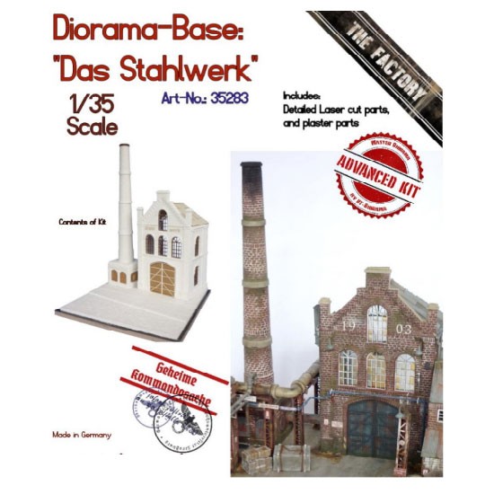 1/35 Diorama-Base: "Das Stahlwerk"