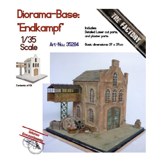 1/35 Diorama-Base: "Endkampf"