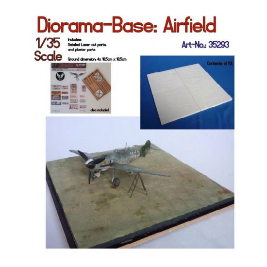 1/35 Diorama-Base: Airfield