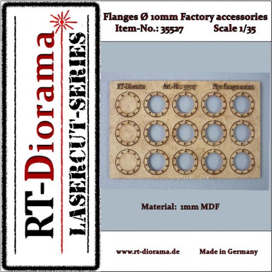 1/35 Flansche (dia. 10mm) Factory Accessories