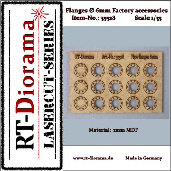 1/35 Flansche (dia. 6mm) Factory Accessories